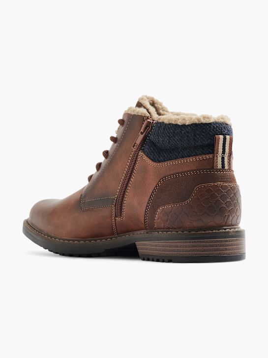 sem Čevelj prišije gleženj boot brown deichmann