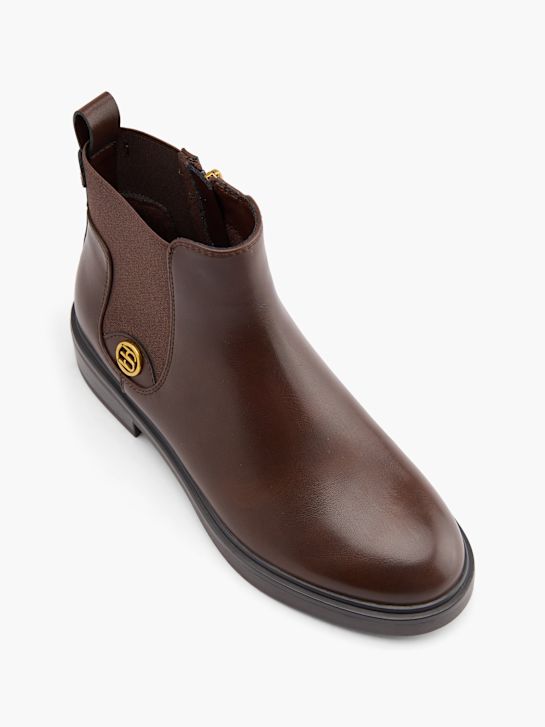 esprit nagnila chelsea boot brown deichmann