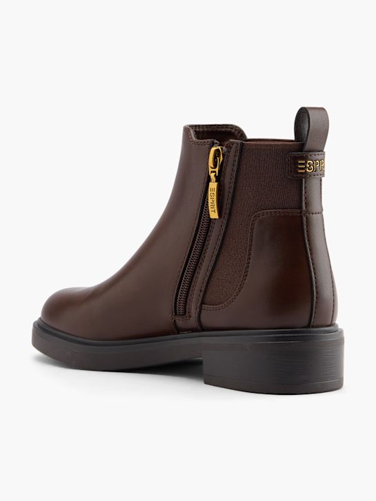 esprit nagnila chelsea boot brown deichmann