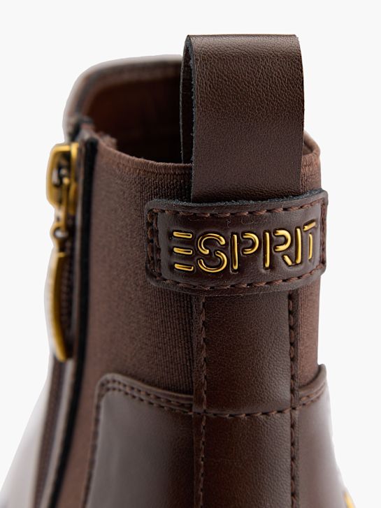 esprit nagnila chelsea boot brown deichmann