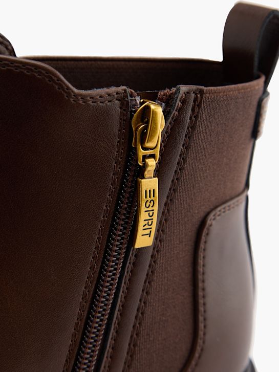 esprit nagnila chelsea boot brown deichmann