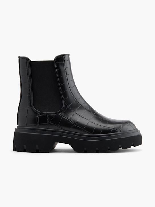 modni brvi chelsea boot black deichmann
