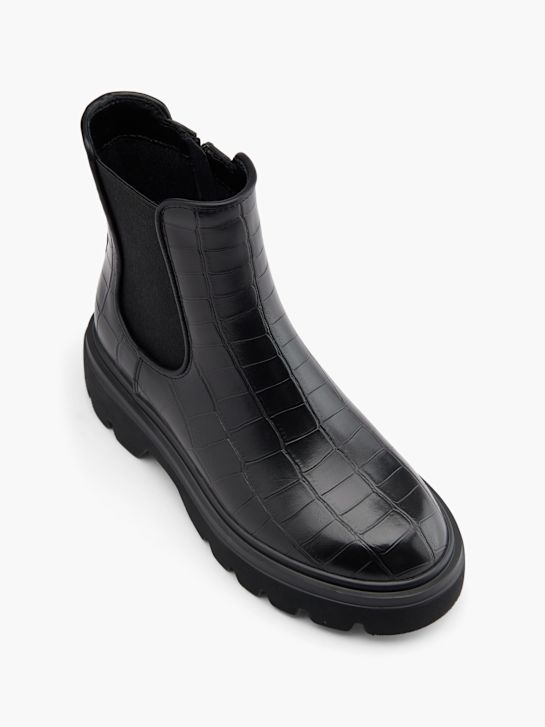 modni brvi chelsea boot black deichmann
