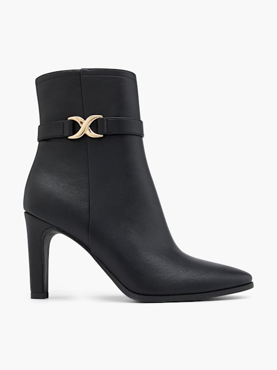 modni brvi klasičnih gleženj boot black deichmann