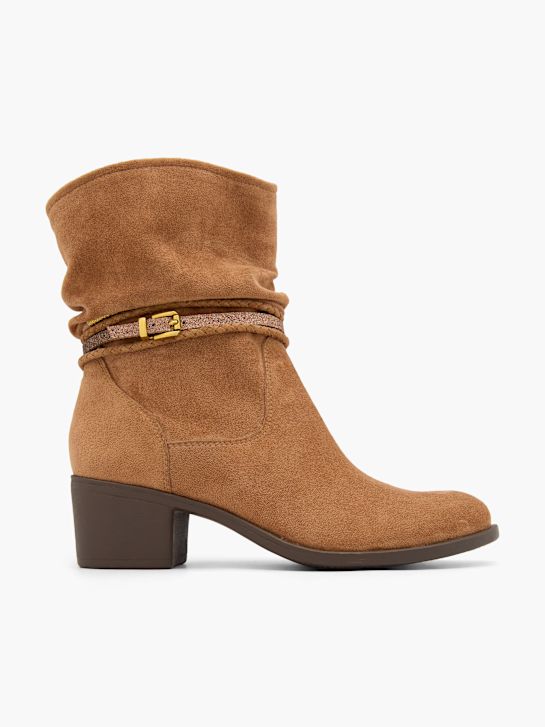 graceland klasičnih gleženj boot brown deichmann