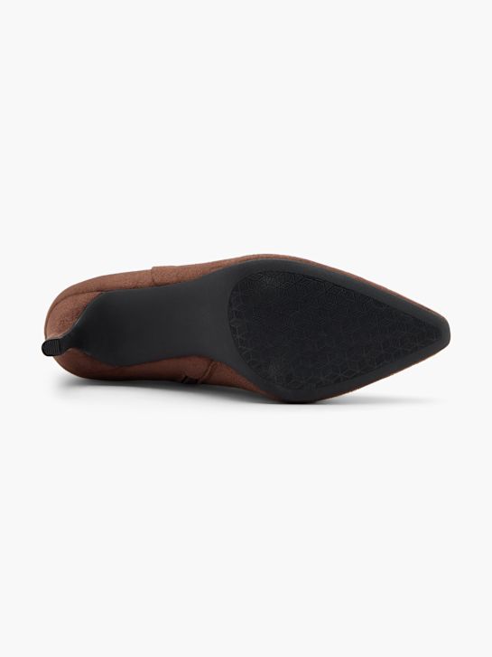 modni brvi klasičnih gleženj boot brown deichmann
