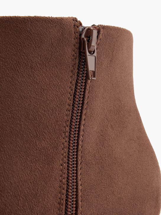 modni brvi klasičnih gleženj boot brown deichmann