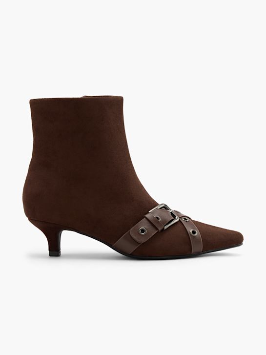 modni brvi klasičnih gleženj boot brown deichmann