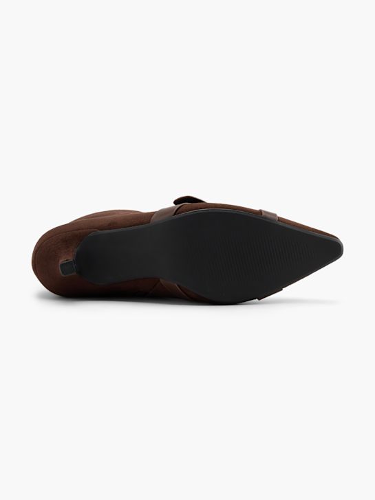 modni brvi klasičnih gleženj boot brown deichmann