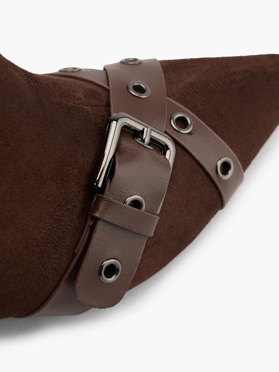 modni brvi klasičnih gleženj boot brown deichmann