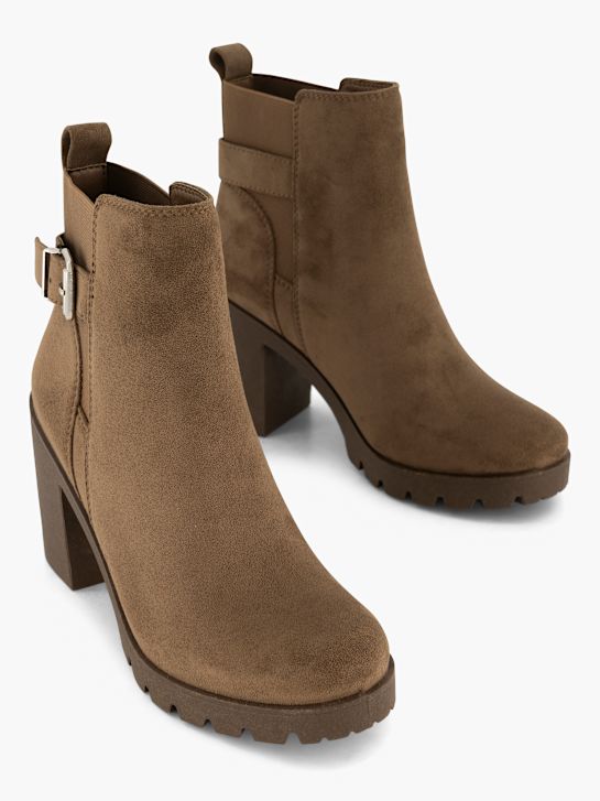 graceland klasičnih gleženj boot brown deichmann