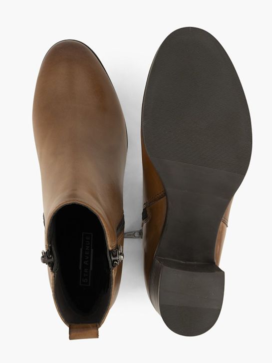 5th avenue klasičnih gleženj boot konjak deichmann