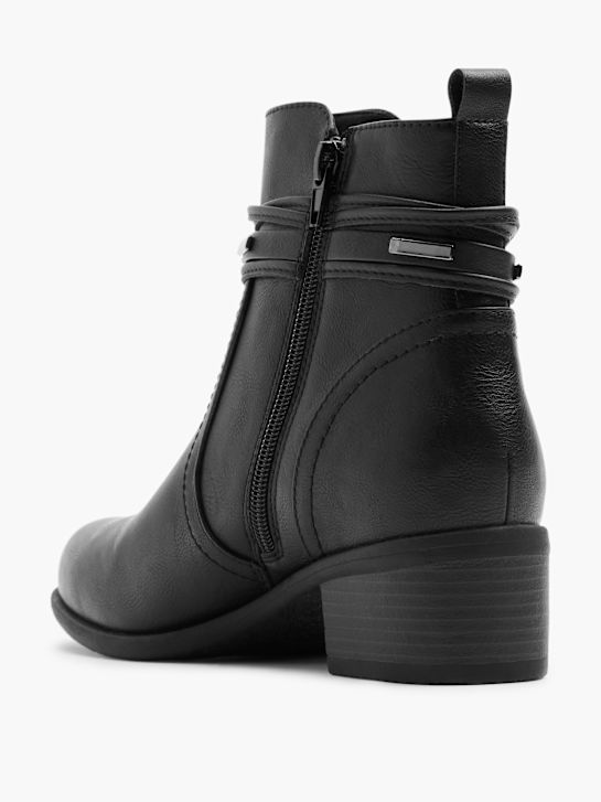 graceland klasičnih gleženj boot black deichmann
