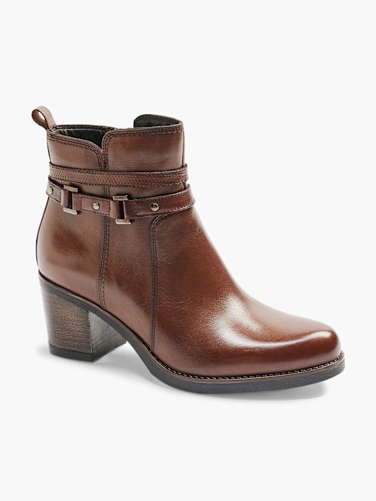 5th avenue klasičnih gleženj boot rdeče deichmann