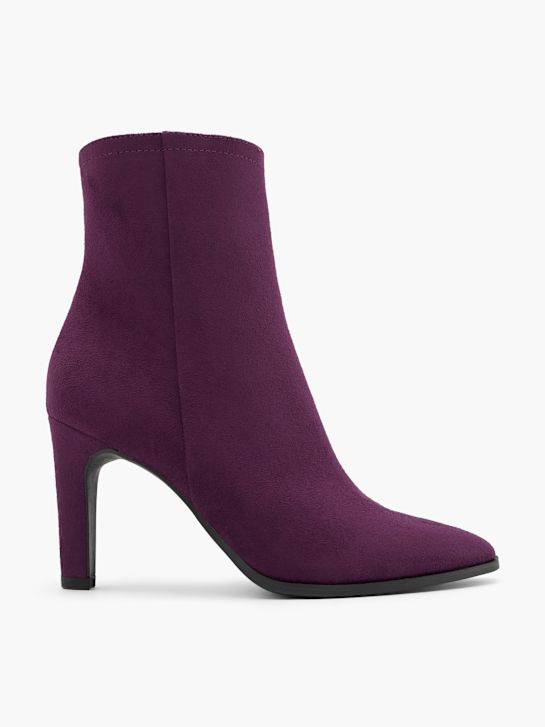 modni brvi klasičnih gleženj boot vijolično deichmann