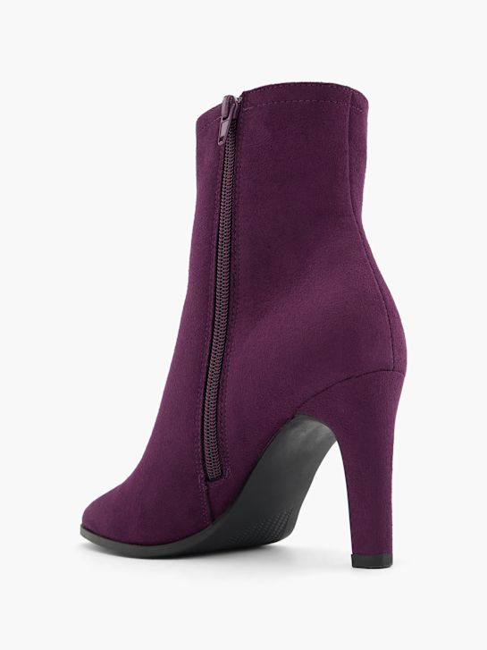 modni brvi klasičnih gleženj boot vijolično deichmann