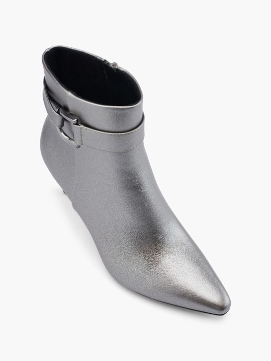 modni brvi klasičnih gleženj boot srebrna deichmann