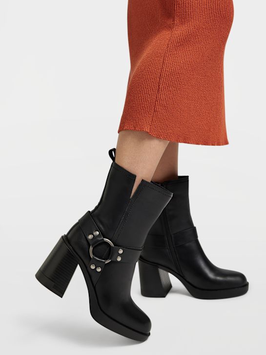 modni brvi klasičnih gleženj boot black deichmann
