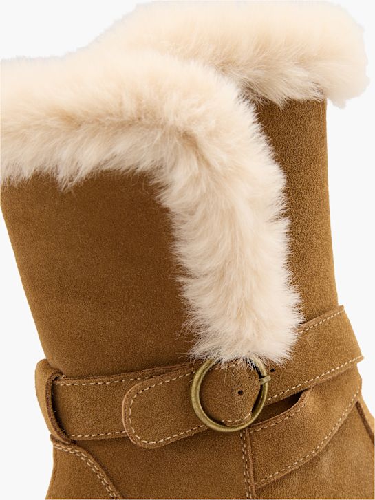 hush puppies kolena visoko boot bež deichmann