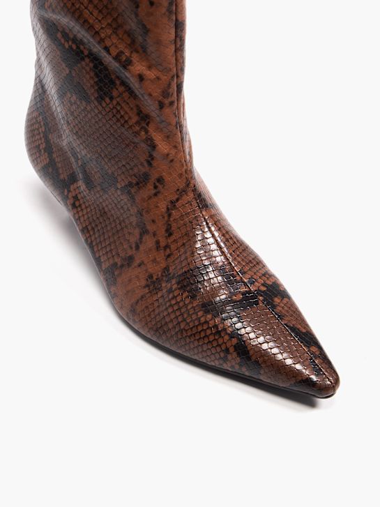 modni brvi kolena visoko boot brown deichmann