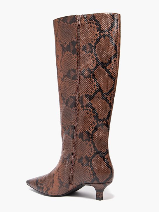 modni brvi kolena visoko boot brown deichmann