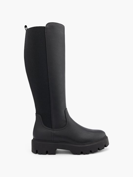 graceland kolena visoko boot black deichmann