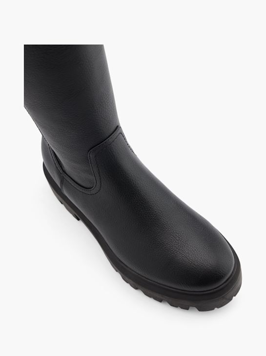 graceland kolena visoko boot black deichmann