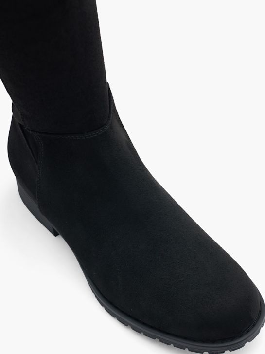 graceland kolena visoko boot black deichmann