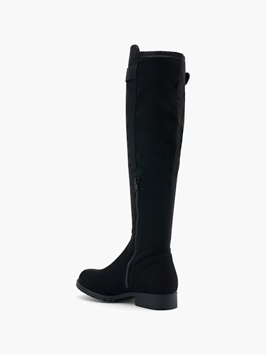 graceland kolena visoko boot black deichmann