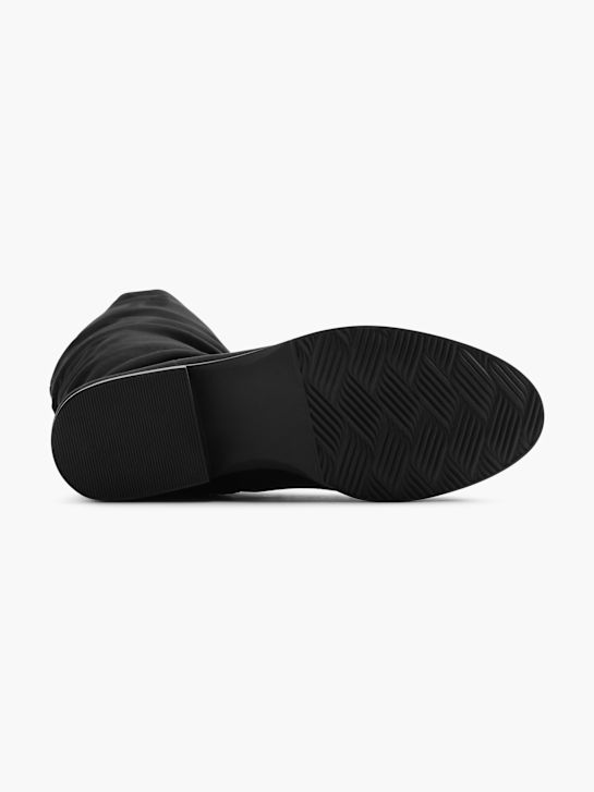 graceland kolena visoko boot black deichmann