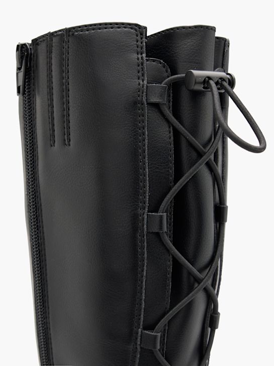 graceland kolena visoko boot black deichmann