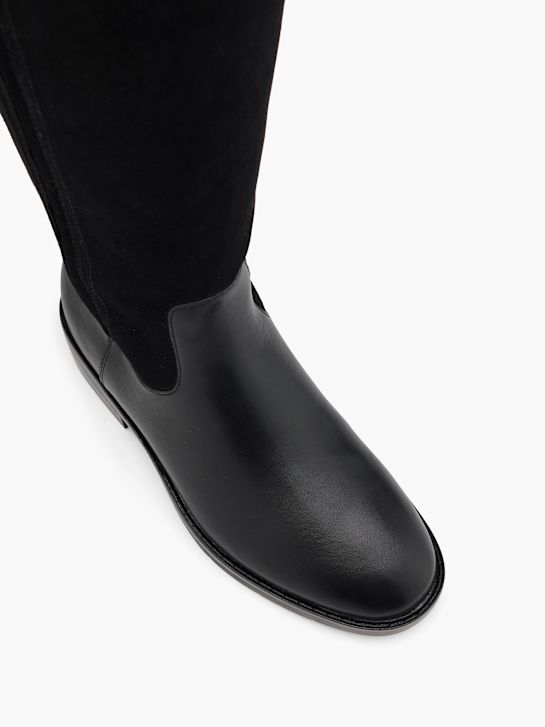 graceland kolena visoko boot black deichmann
