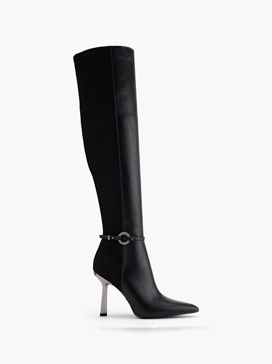 buffalo kolena visoko boot black deichmann