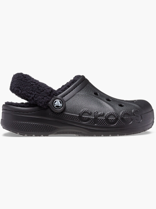 crocs baya obloŽene puh trak zlepi black deichmann
