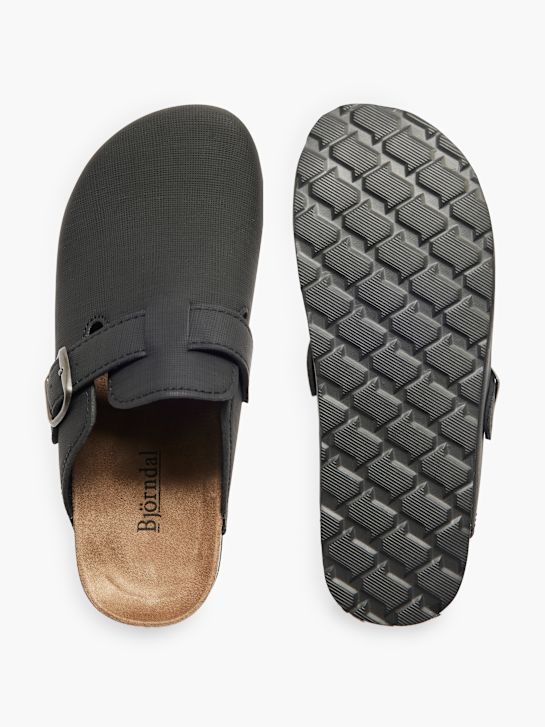 björndal zaprta-nazaj natikači black deichmann