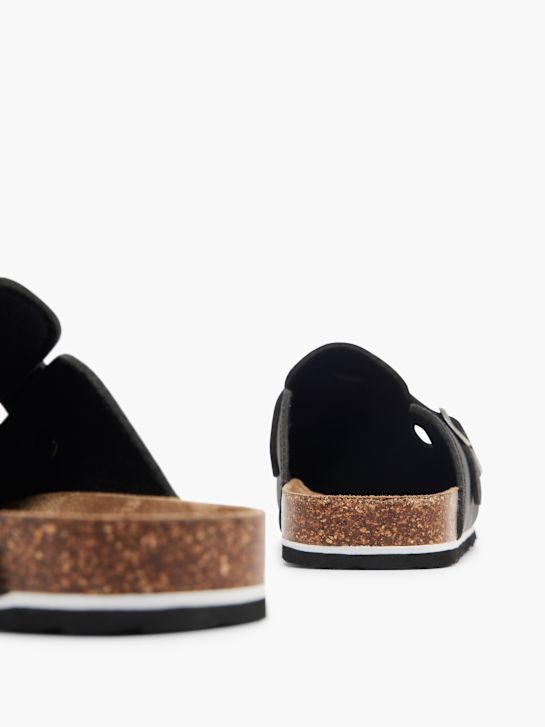 björndal zaprta-nazaj natikači black deichmann