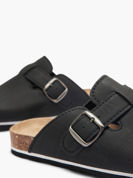 björndal zaprta-nazaj natikači black deichmann