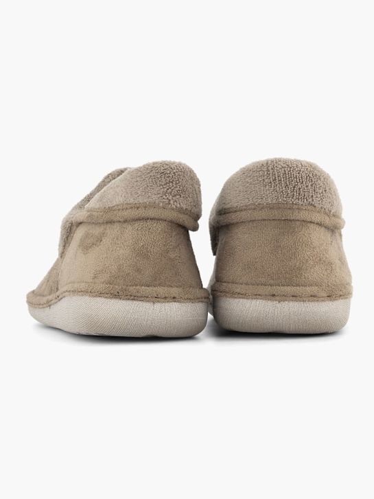 deichmann zaprta-nazaj natikači taupe deichmann