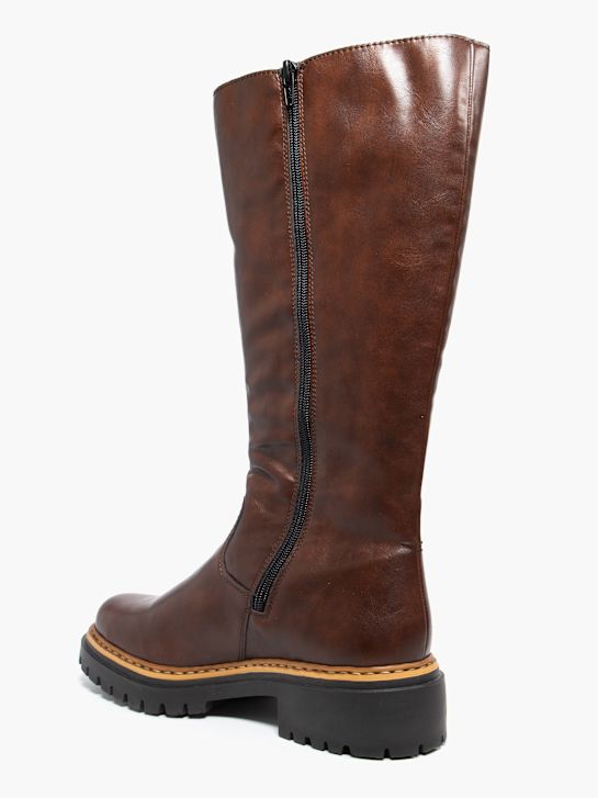 rieker kolena visoko boot brown deichmann