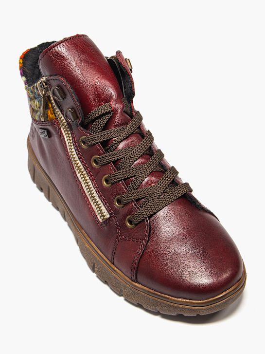 rieker Čipke-up boot bordeaux deichmann