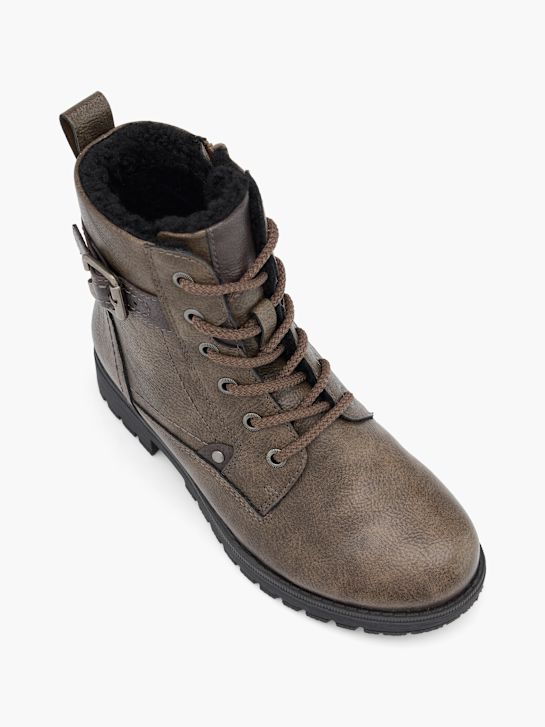 enostavno ulica Čipke-up boot brown deichmann