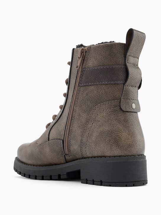 enostavno ulica Čipke-up boot brown deichmann