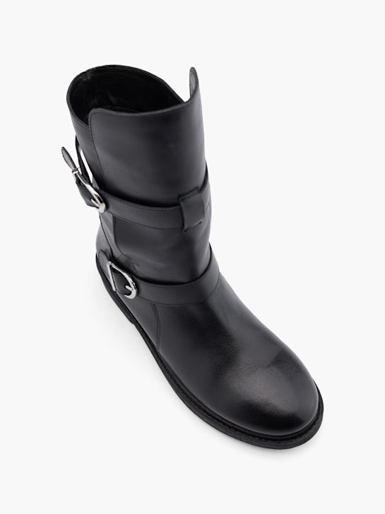 modni brvi biker boot black deichmann