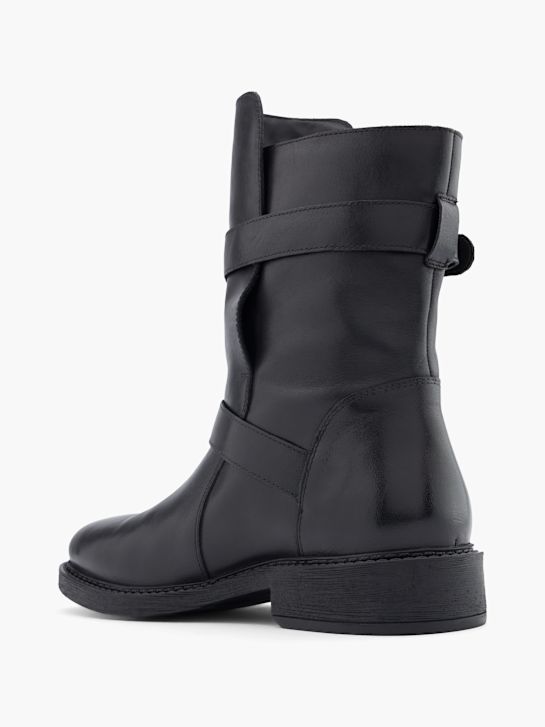 modni brvi biker boot black deichmann