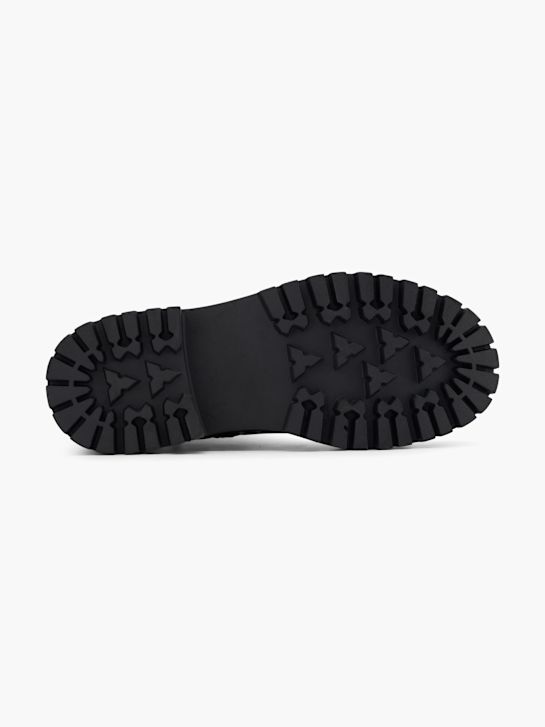 modni brvi biker boot black deichmann