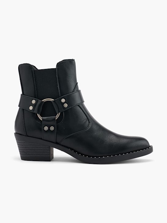 graceland kavboj boot black deichmann