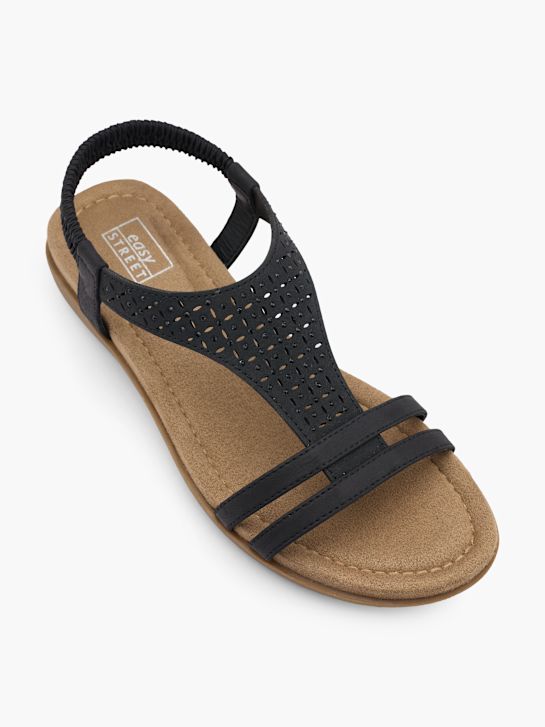 enostavno ulica sandali black deichmann