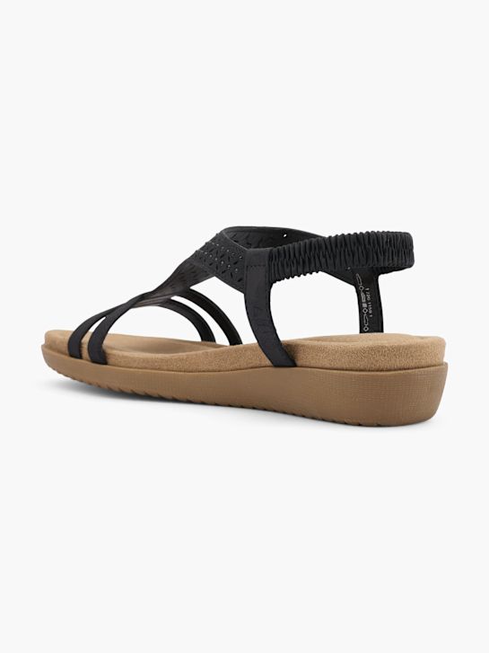 enostavno ulica sandali black deichmann