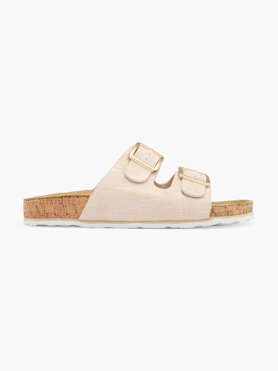 graceland footbed sandali roza deichmann