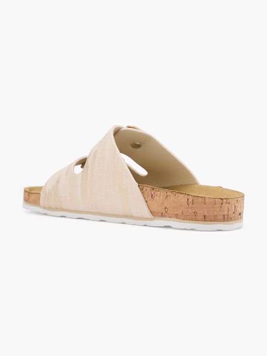 graceland footbed sandali roza deichmann